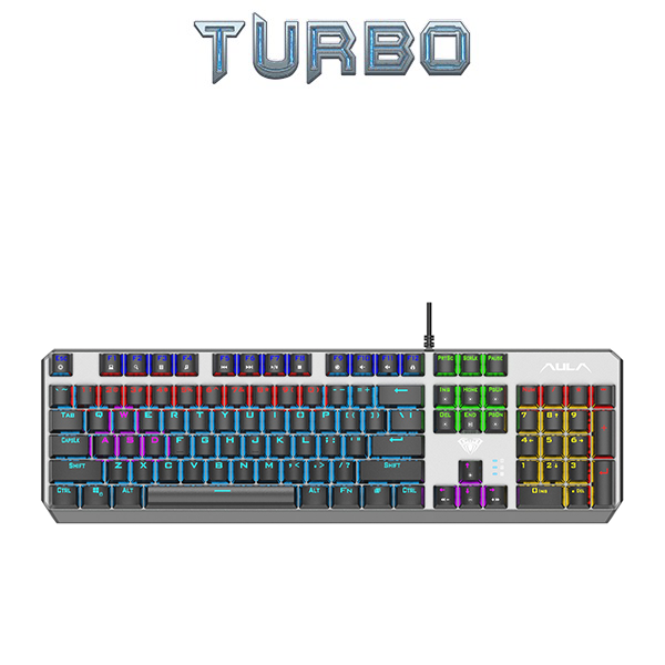 AULA F2066-II Wind Blue Switch Gaming Mechanical Keyboard